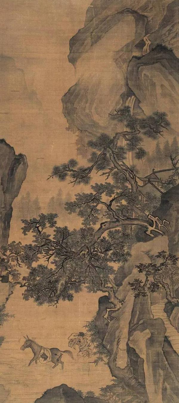 赏宋画南宋四大家之马远作品