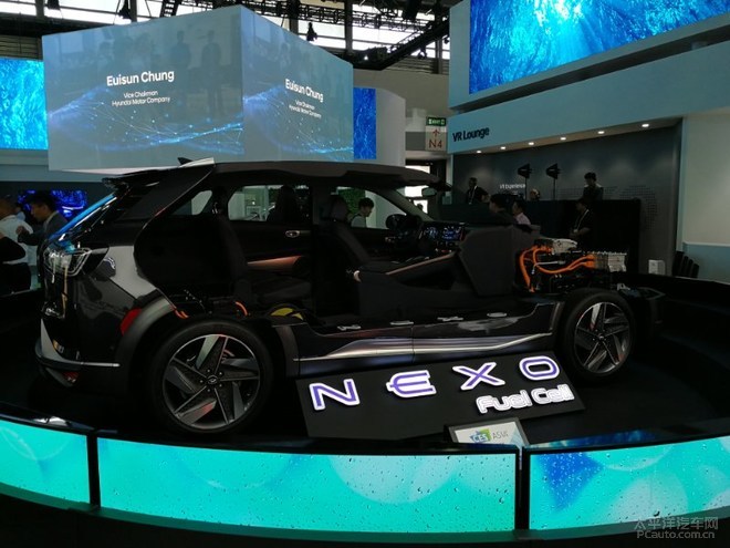 现代氢动力车NEXO亮相CES Asia 搭载自动驾驶