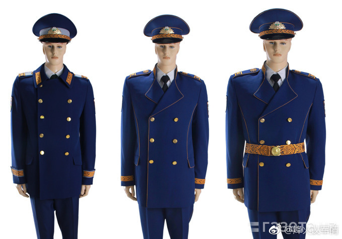乌兹别克斯坦新军服的部分样本