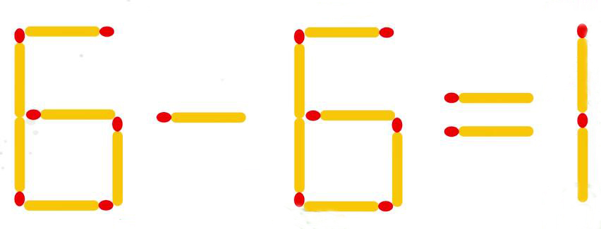 只移动一根火柴使等式4+4=4成立，90后女生巧妙解答