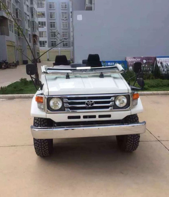 这车居然还有2门的？ 陆巡LC62 厉害！