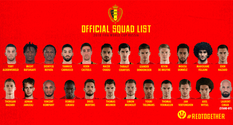 世界排名比利时第3 埃及第46 实力差距悬殊