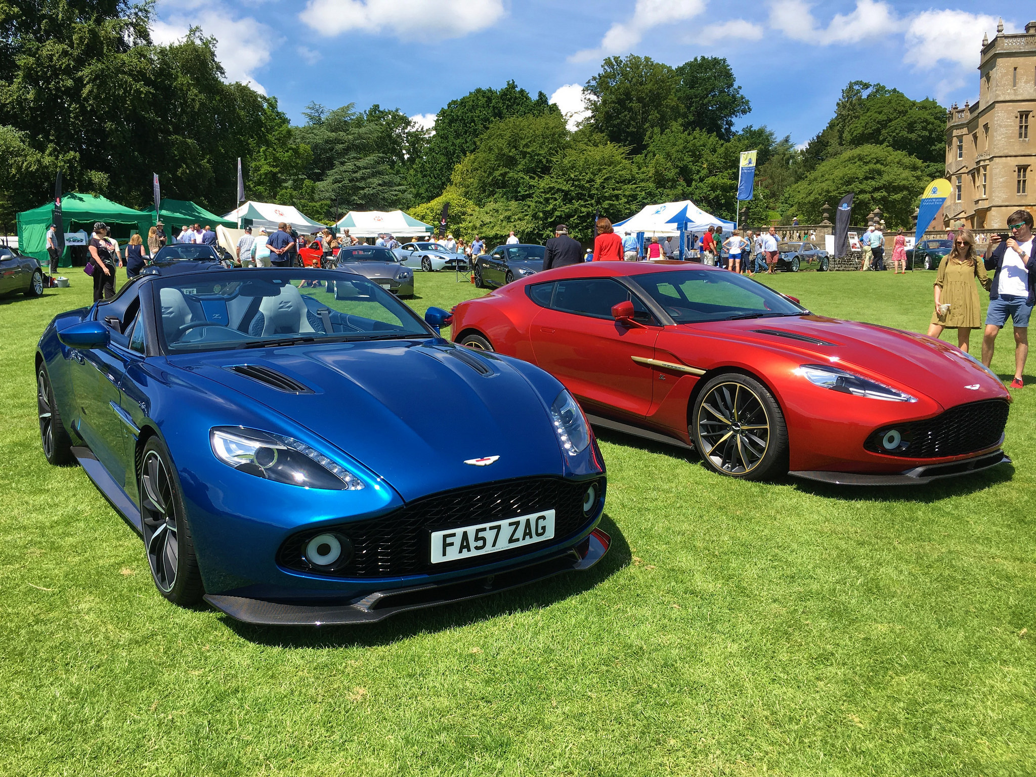 阿斯顿马丁车主聚会 Vanquish Zagato Speedster & Vanquish Zagato