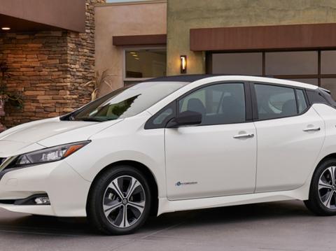 2018日产Leaf将续航里程延长至241公里，配电子踏板，你会买单吗