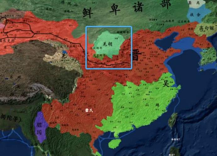 公元270年,久居北方的秃发鲜卑首领秃发树机能在河西一带举兵反晋