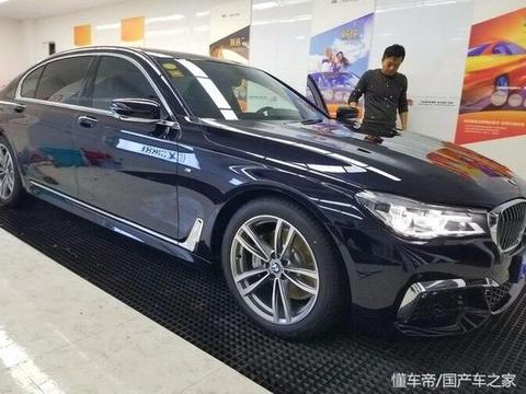 宝马730i尊享型M运动套装炭黑色提车，谁说内饰不如奔驰S？！
