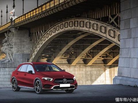 奔驰新款GLA假想图曝光 或2020年发布