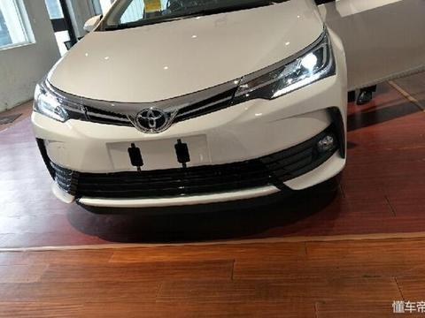 18款卡罗拉特别版1.2T到店实拍，置升级很给力，但是4S店却要哭