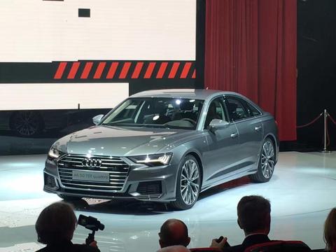 八代奥迪A6L全球首秀，比奥迪A7更美，内饰帅到没朋友。