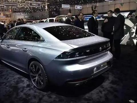 全新标致508，有着翻天覆地的变化，比迈腾大一圈无框车门