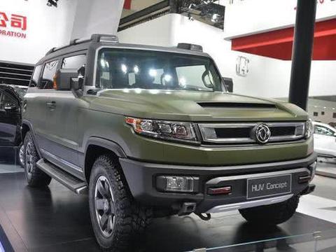 东风终于怒了，国产悍马霸气无敌，配全时四驱系统，仅售11万