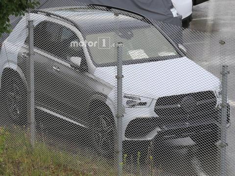 全新奔驰GLE谍照曝光！宝马X5未上市就遇最强对手！