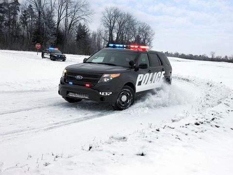 警车也能很酷炫，这是真的警用版本福特，将搭载混动技术