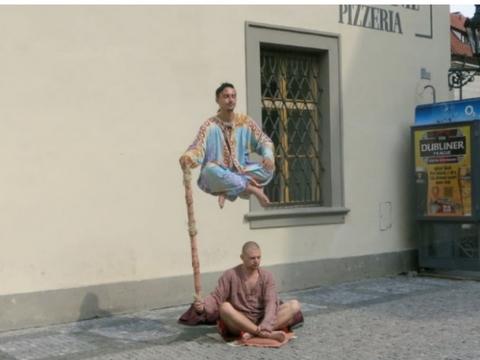 人体悬浮术原理