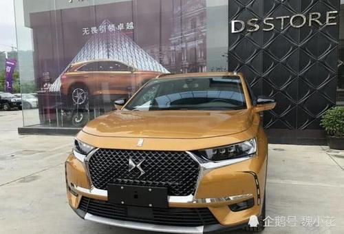 法系豪华SUV“DS7”到店实拍，内饰惊艳程度完暴“奥迪”！