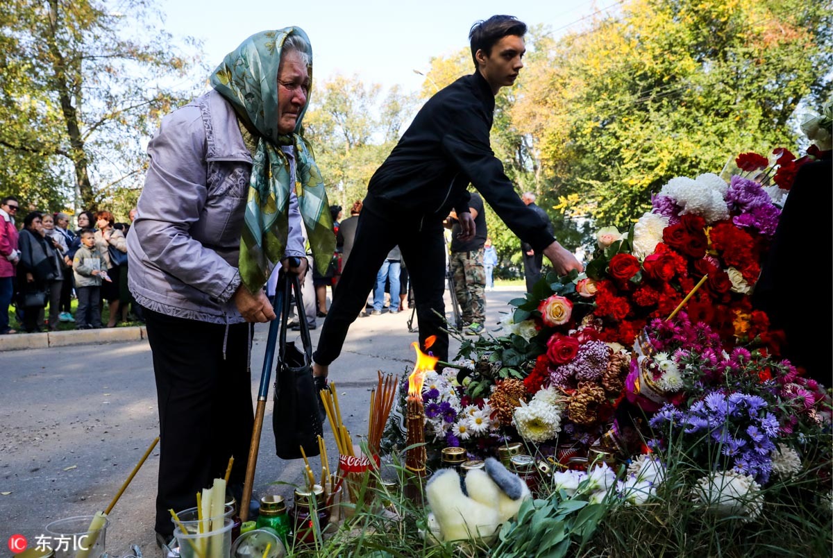 当地时间2018年10月18日,俄罗斯克里米亚刻赤