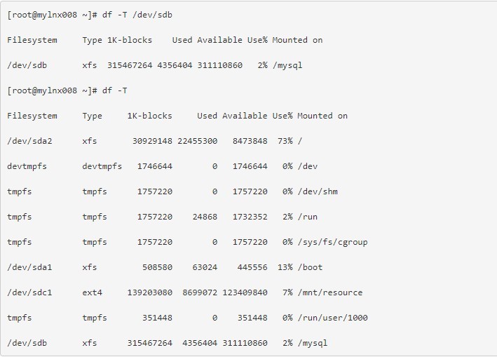 如何查看Linux文件系统类型？  第1张