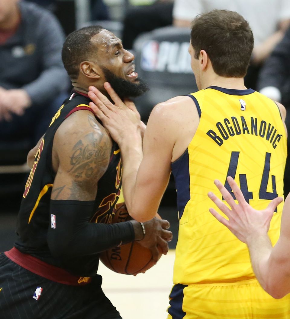 季后赛 R1G1 骑士 80-98 步行者 大比分骑士0-