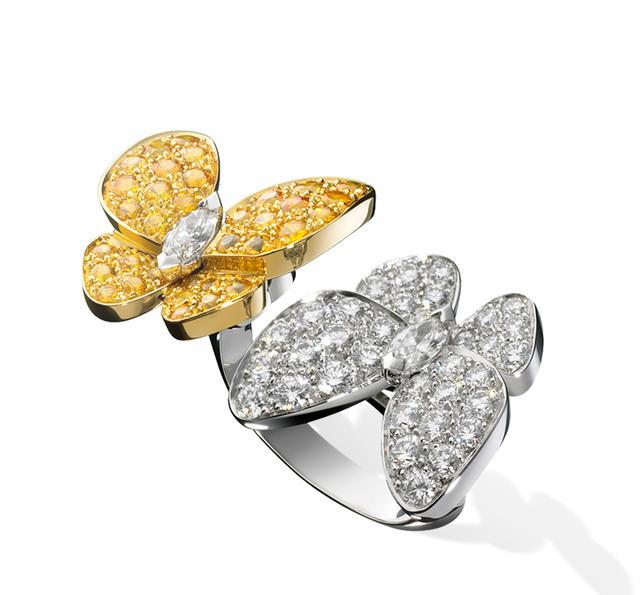 给最可爱的女人,梵克雅宝蝴蝶戒指,VCA梵克雅