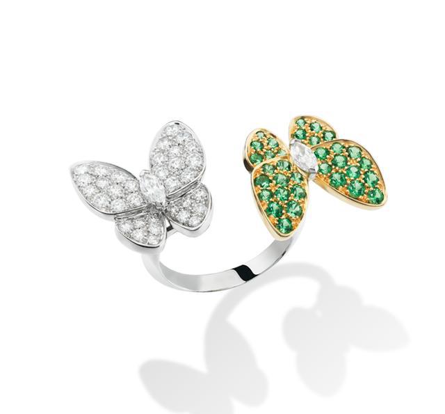 给最可爱的女人,梵克雅宝蝴蝶戒指,VCA梵克雅