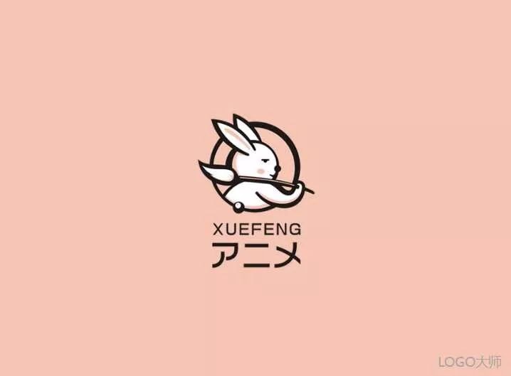 一组以兔子为元素的LOGO设计欣赏