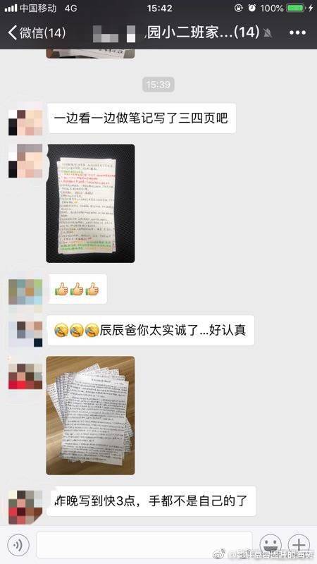 每周看网综写一万字观后感,幼儿园作业又作妖