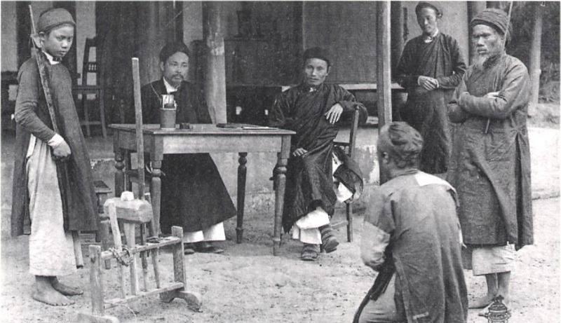 越南连刑罚都模仿中国 升堂打板子都一样