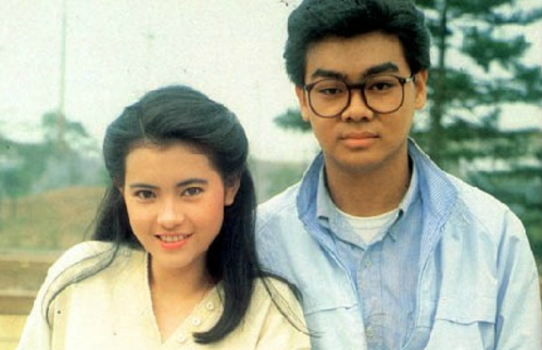 90年代的明星合照,邱淑贞与刘德华的结婚照,香港金童玉女