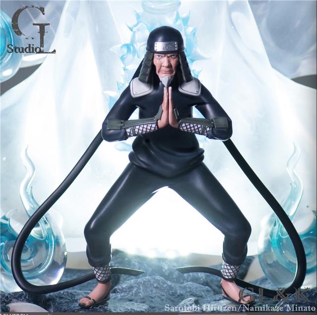 《谍报》火影忍者古罗尸鬼封尽四代水门三代猿飞手办,走近瞧一瞧