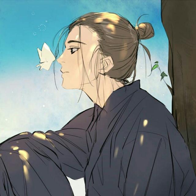 京城里的爷,山里偷得半日的闲 王也古风动漫男