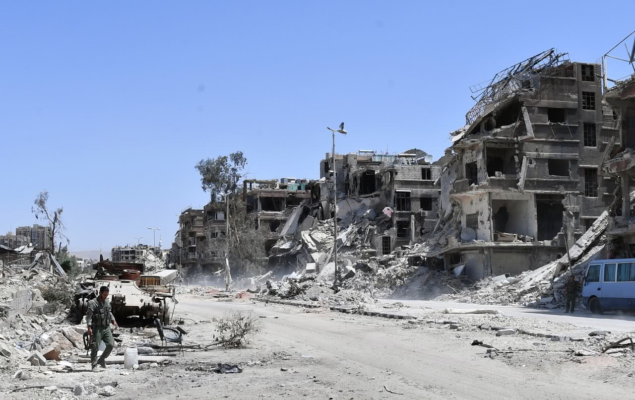 叙利亚成功收复雅尔穆克难民营,最后一幕最让人感慨万千