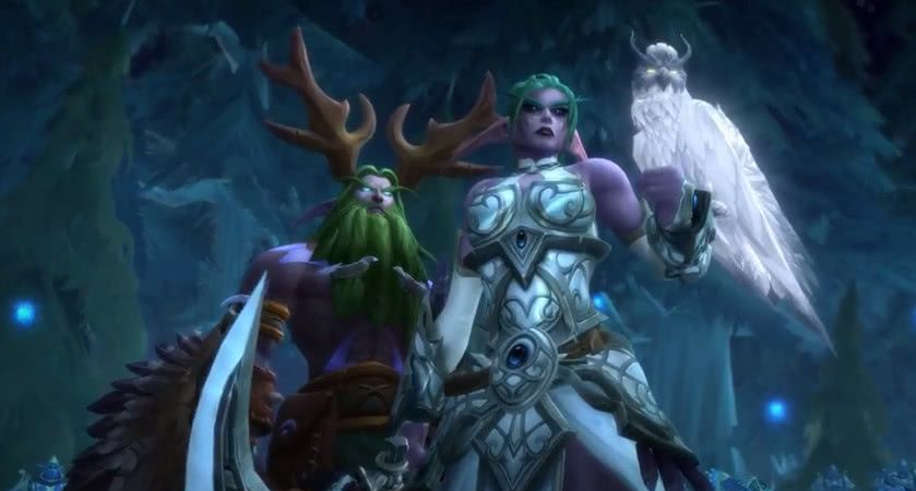 魔兽世界8.1狼人终于不是哈士奇,地精转眼变肌肉男