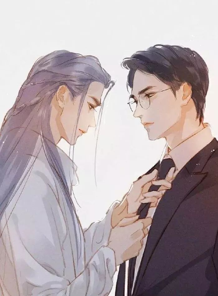 一组镇魂手绘图片，对面的镇魂女孩看过来!