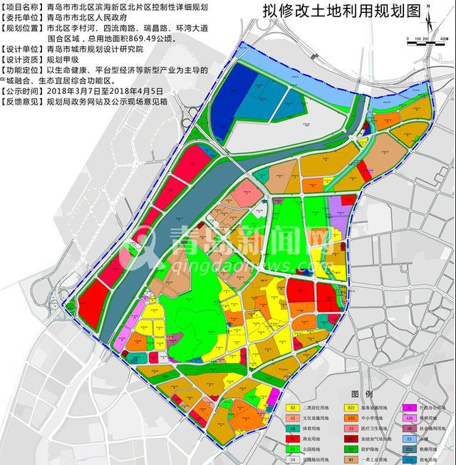 市北区小伙伴看过来,青岛市市北区规划又有大动作,主打生态宜居