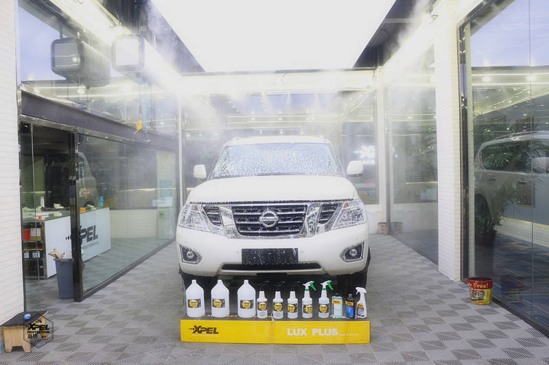 灵活的胖子，途乐。廊坊远桥施工隐形车衣。