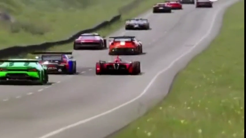 到大直线才知道F1方程式有多恐怖！连超级跑车都看不见车尾灯