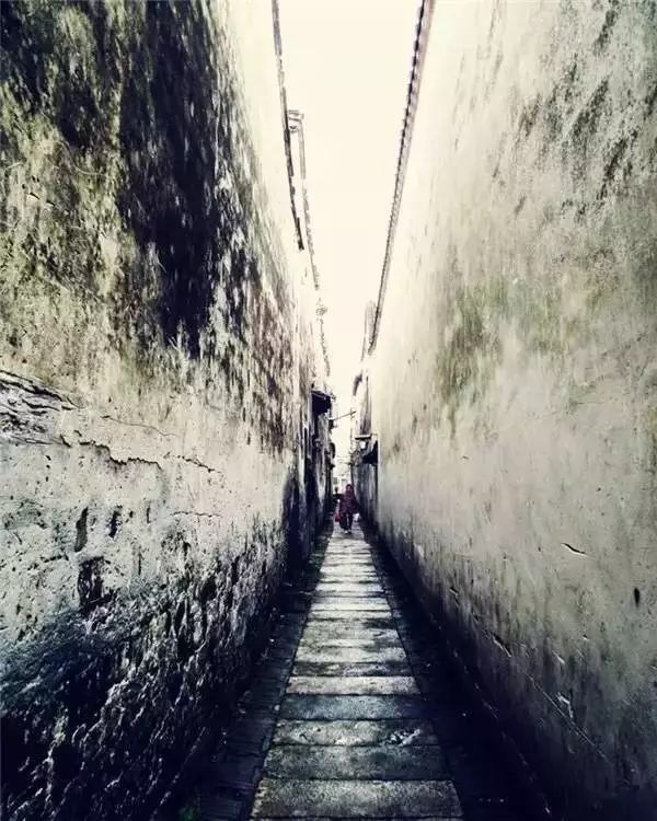 小巷又弯又长没有门没有窗我拿把旧钥匙敲着厚