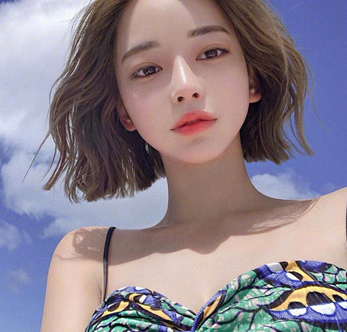 让人看了很有想剪短发的欲望的姜泰莉小姐姐