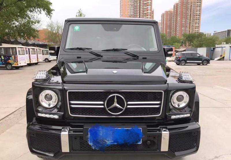 50万的奔驰G 500, 外观依然霸气十足