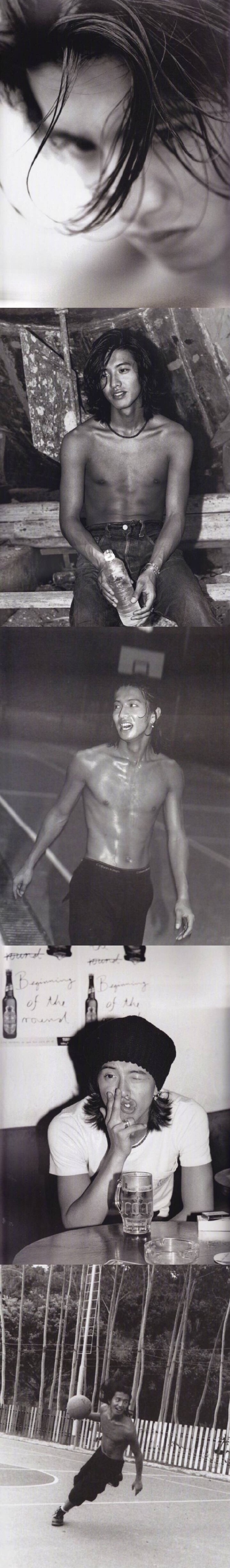 96年的木村拓哉写真 真的帅啊!