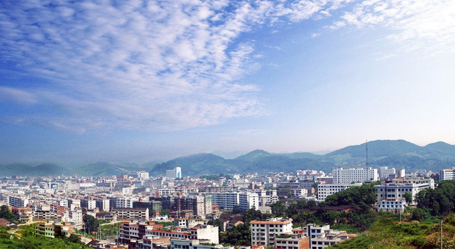 湖南娄底一个县级市,人口超百万,拥有湄江风景区