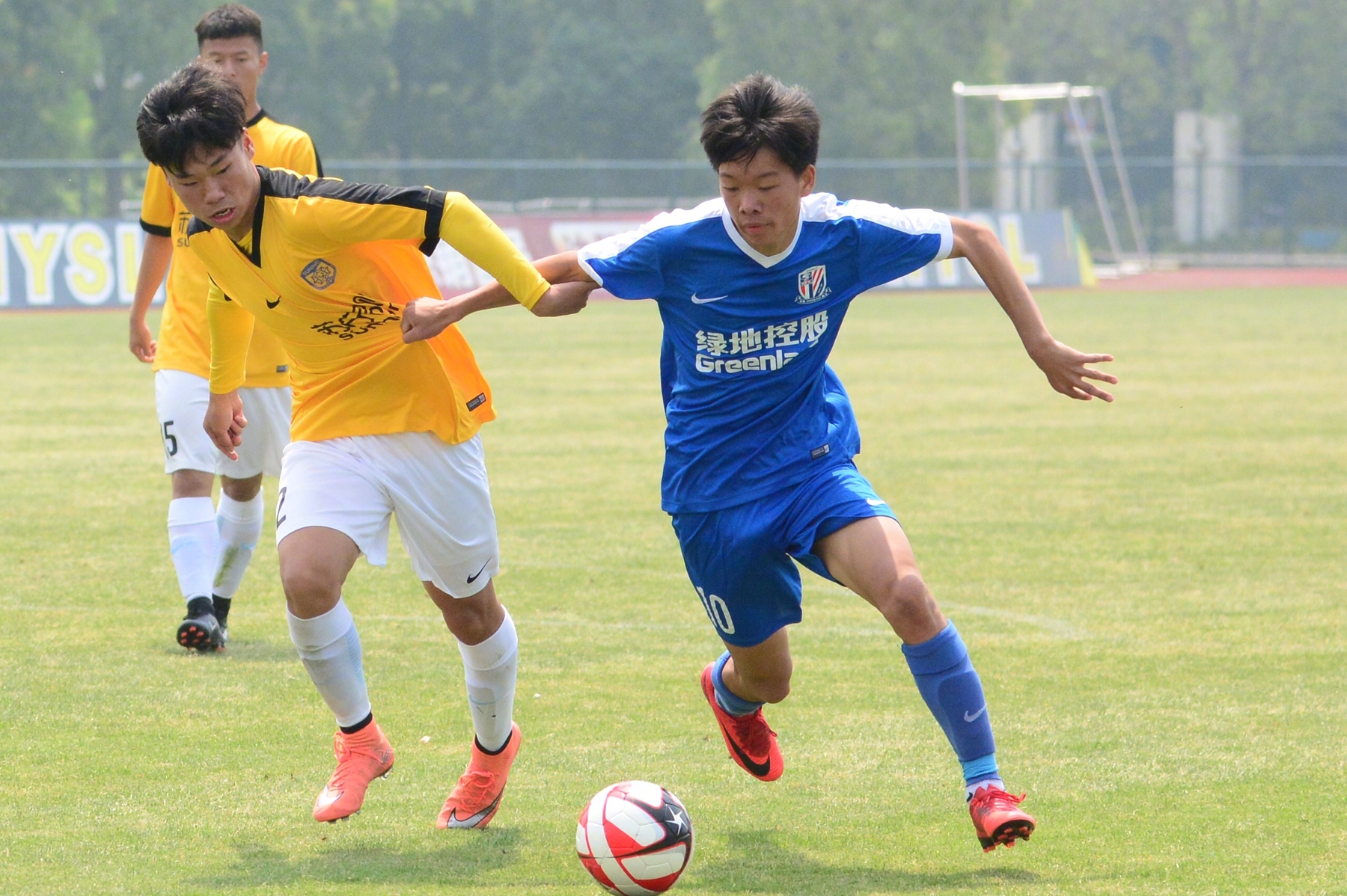 4月28日上午9:30分,2018青超联赛U17组别首轮