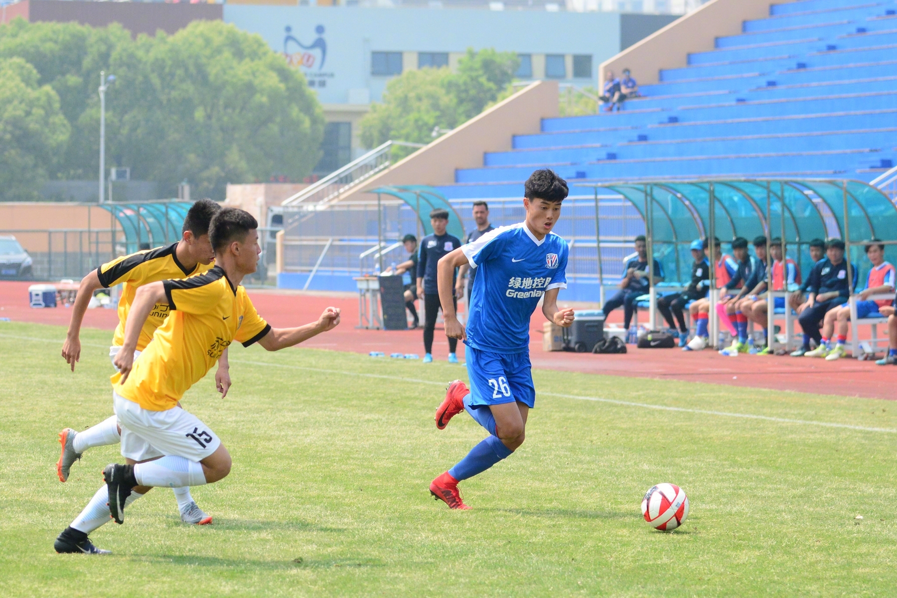 4月28日上午9:30分,2018青超联赛U17组别首轮