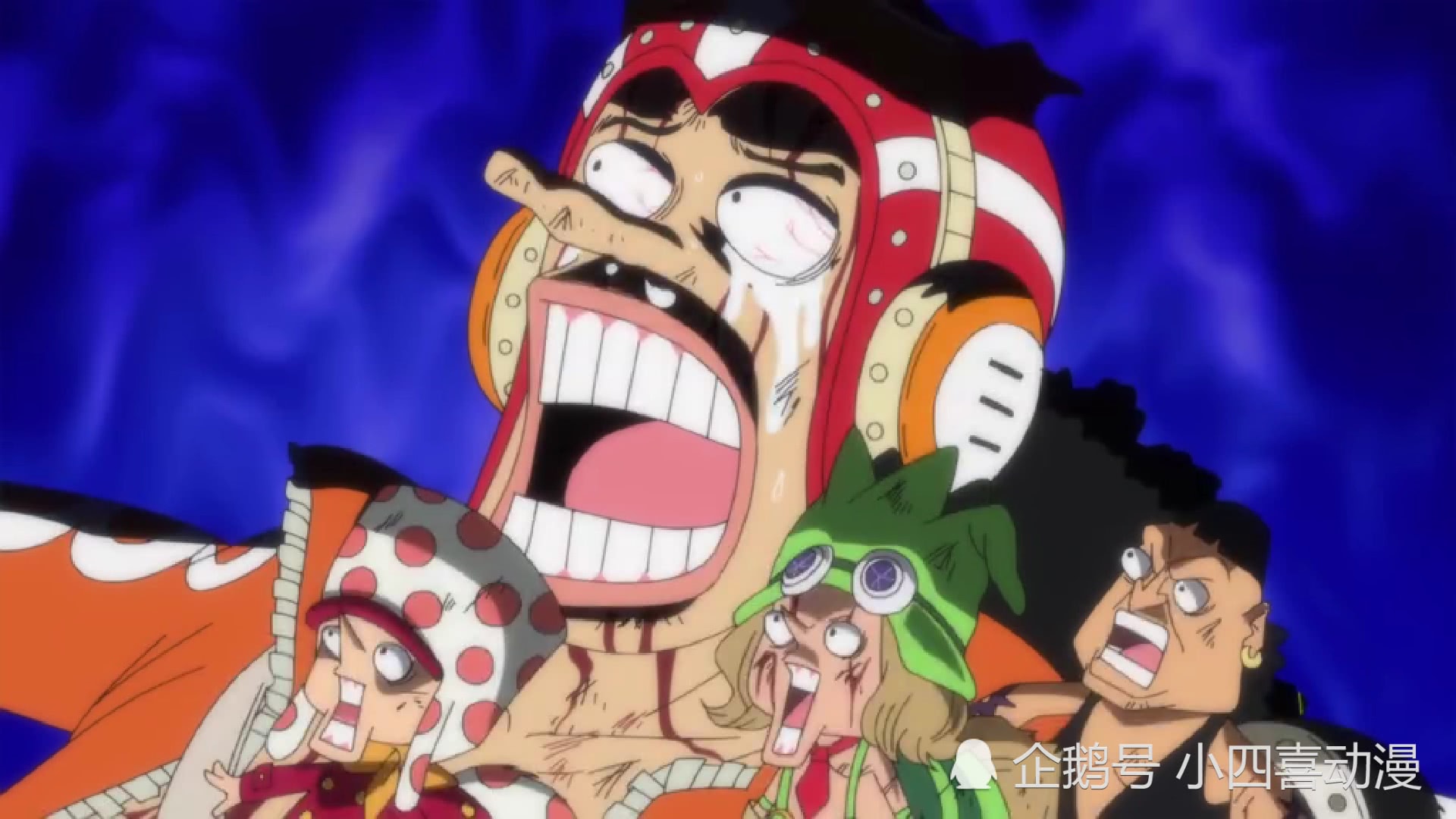 得知乌索普被明哥悬赏5亿之后,乌索普表情夸张,路飞都嫉妒了!