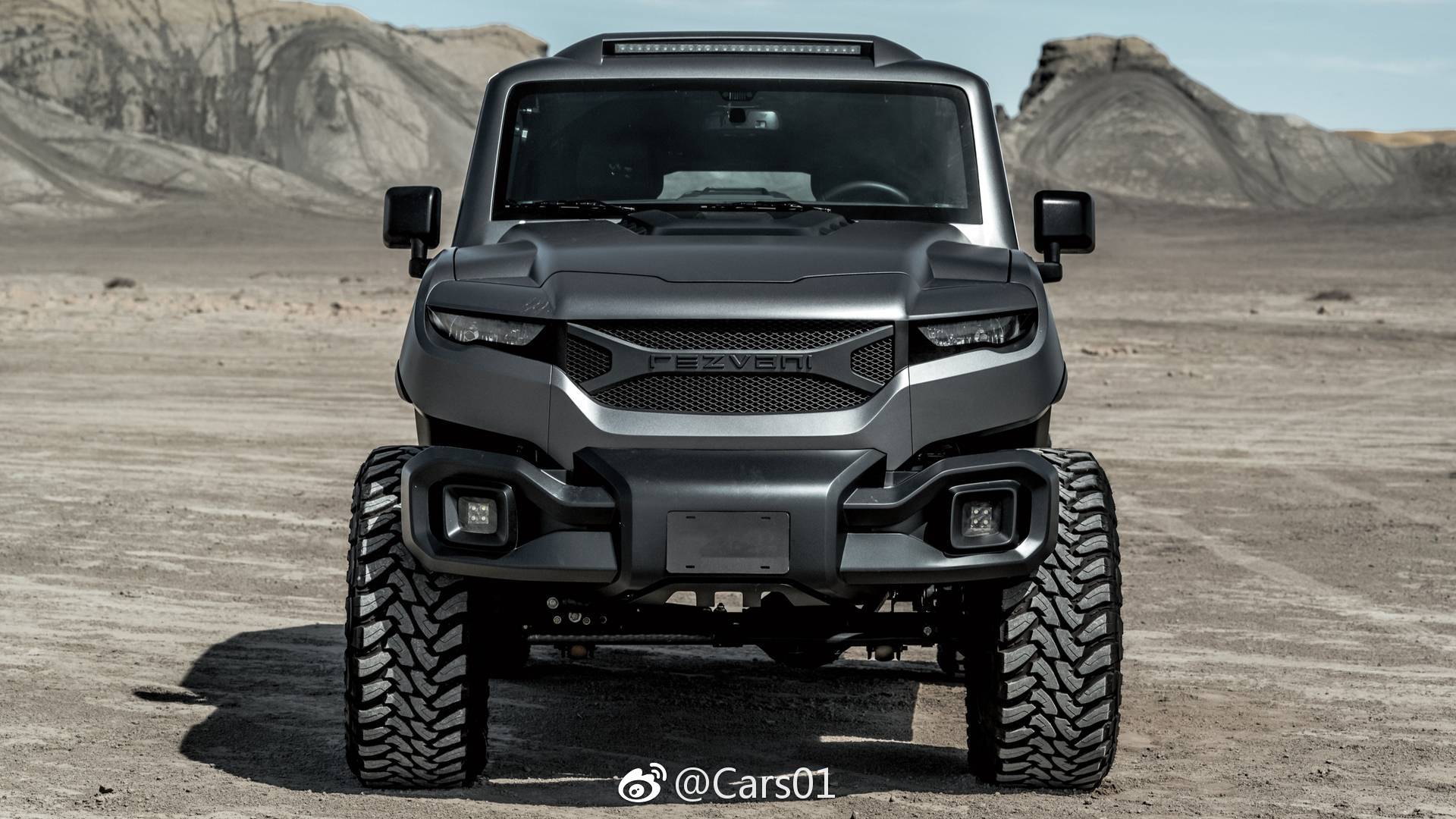 公路上的装甲野兽 -- rezvani tank x