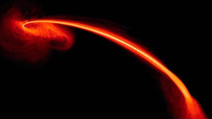 距离地球最近的黑洞,相当于7个太阳,法科学家说它正快速飞来