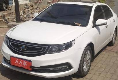 吉利远景,内饰整洁，一点都看不出是二手车