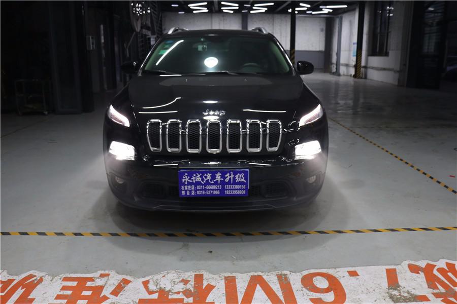 大灯太暗  晚上开车太受罪  石家庄自由光改氙灯