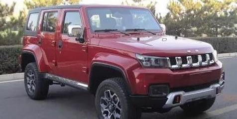 BJ40Plus更适合在城市装酷，去越野只有看看的份