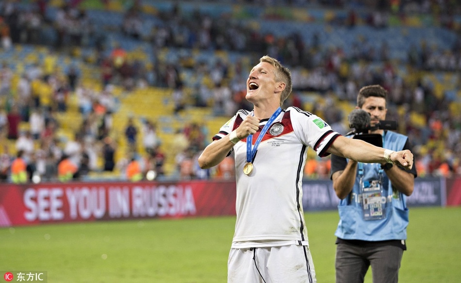 2018年8月1日,是德国足球名将小猪施魏因施